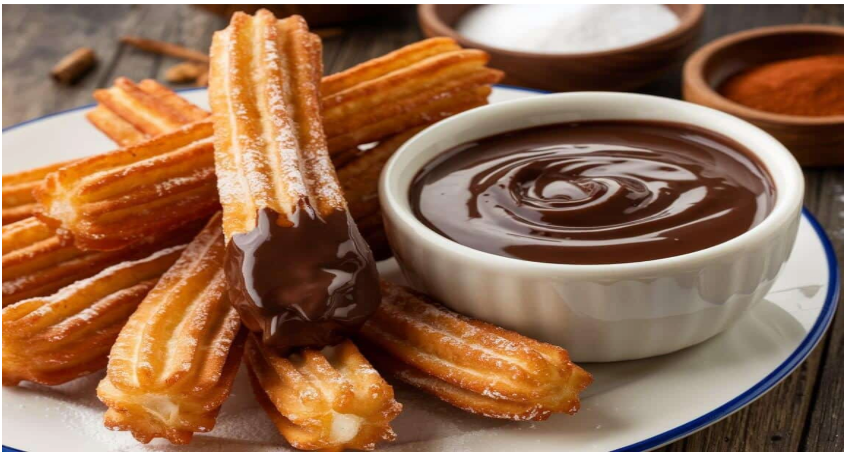 Sweet Delish Spanish Churros with Chocolate Dip – 4 oz